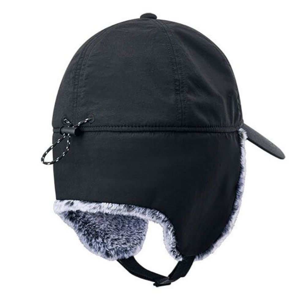 JACKSON Cold-Wheather Water-Reppelent Headwear WINTER CAP Black - Image 3
