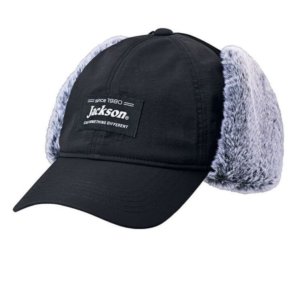 JACKSON Cold-Wheather Water-Reppelent Headwear WINTER CAP Black