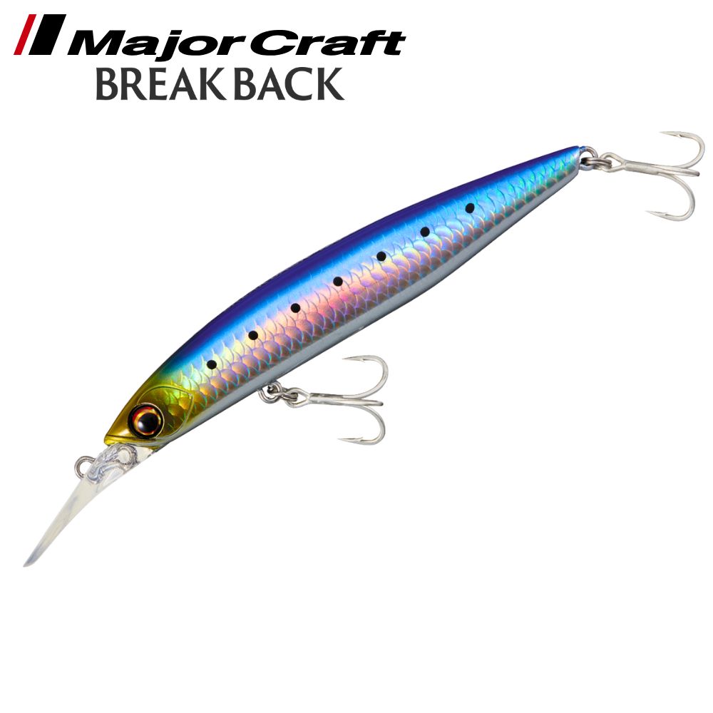 MAJOR CRAFT Saltwater Fishing Sinking Minnow Lure BREAK BACK 120