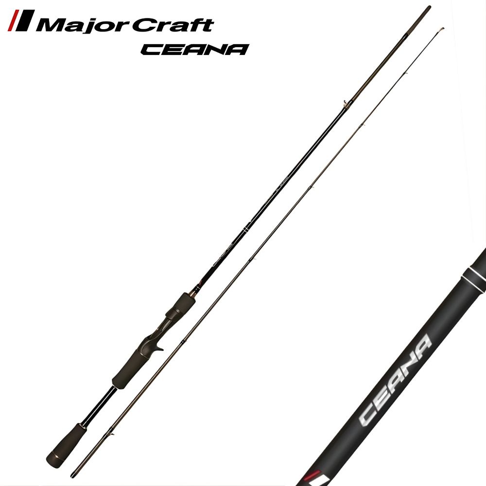 MAJOR CRAFT Freshwater Fishing Baitcasting Rod CEANA FW CASTING CNC-762ML