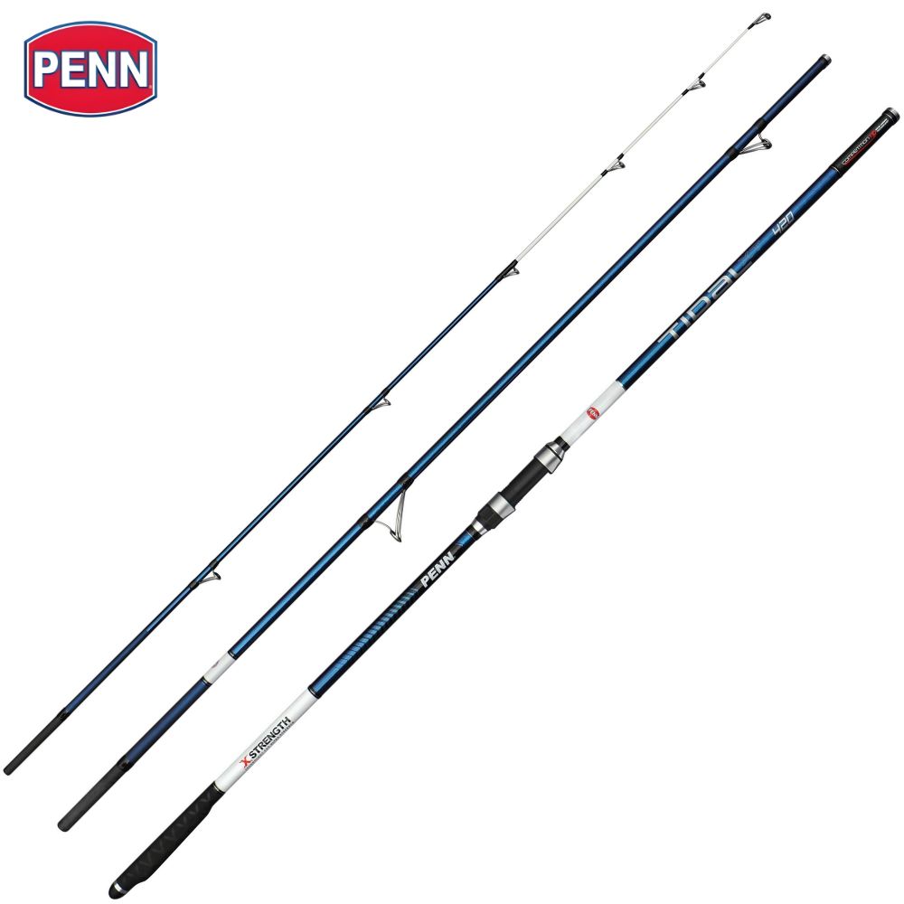 PENN Saltwater Fishing Surfcasting Rod TIDAL XT Lowrider Solid Carbon Tip 4.20m/50-200g
