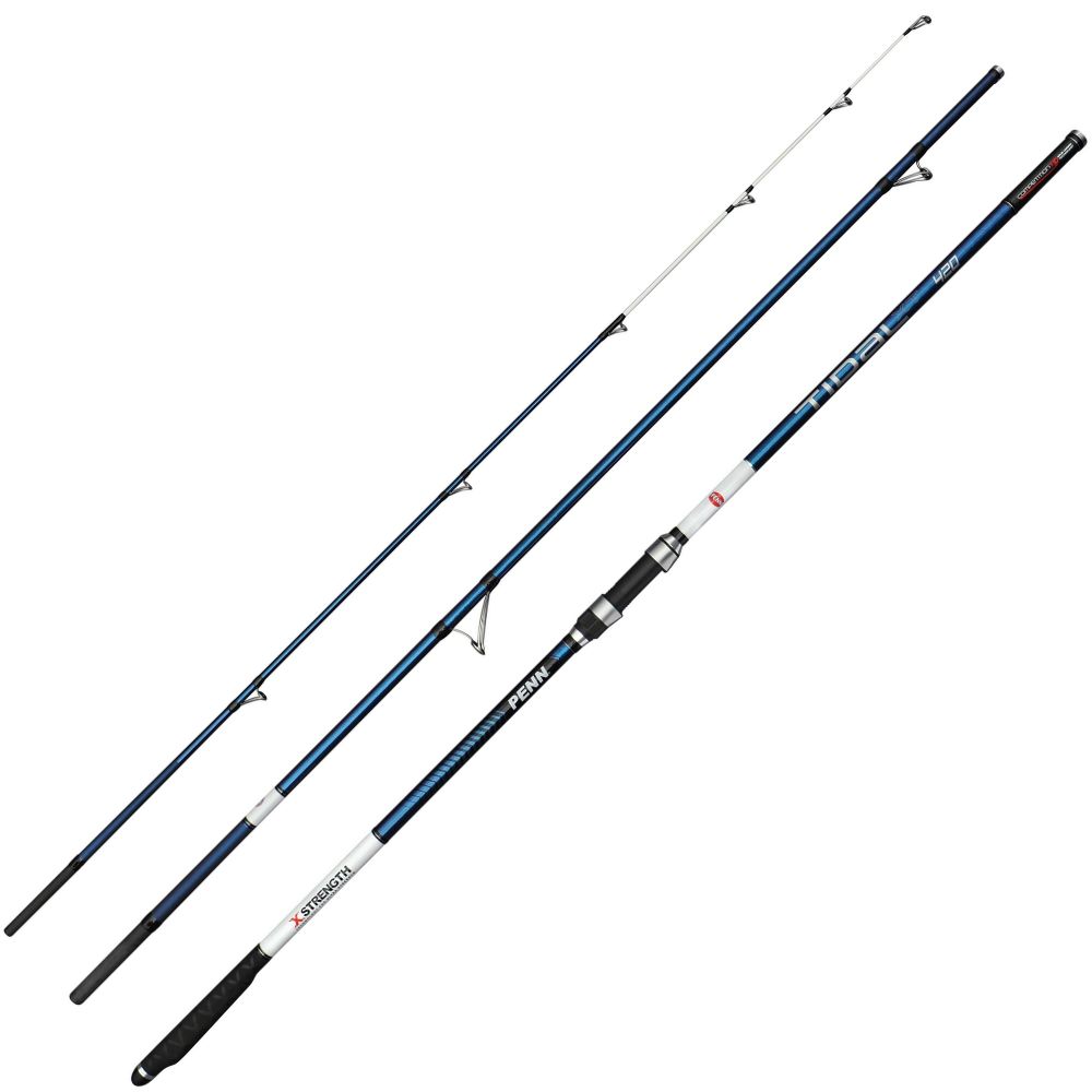PENN Saltwater Fishing Surfcasting Rod TIDAL XT Lowrider Solid Carbon Tip 4.20m/50-200g - Image 2
