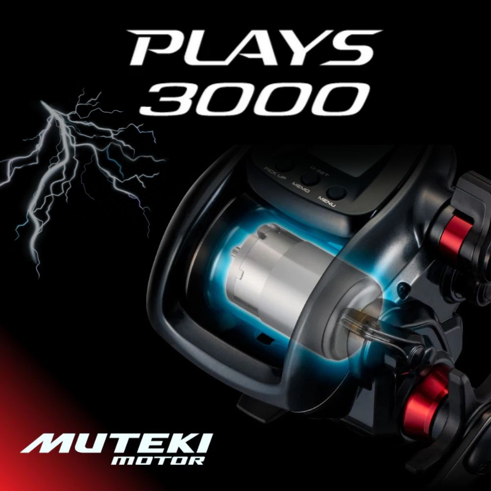 SHIMANO Saltwater Electric Fishing Reel PLAYS A 3000 RH - Image 7