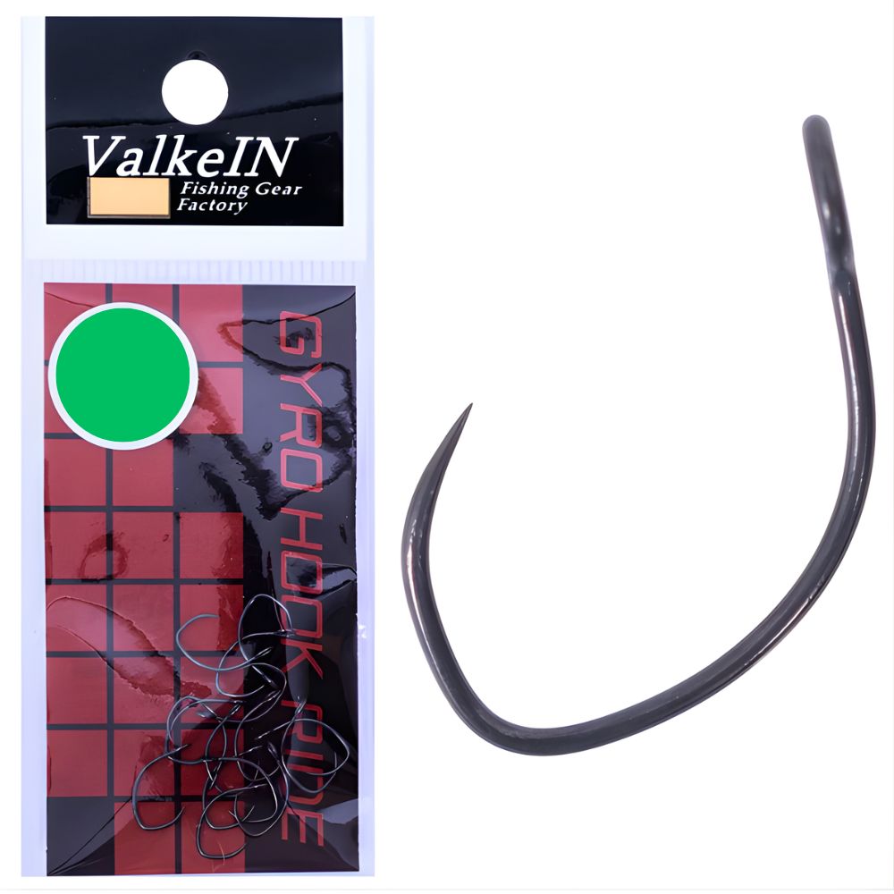 ValkeIN Trout Fishing Barbless Fluorine GYRO HOOK RIDE 50pcs