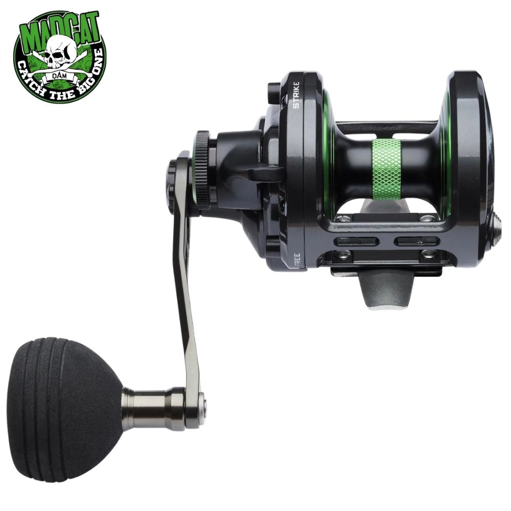 MADCAT Fishing Conventional Lefthanded Reel FULL FORCE