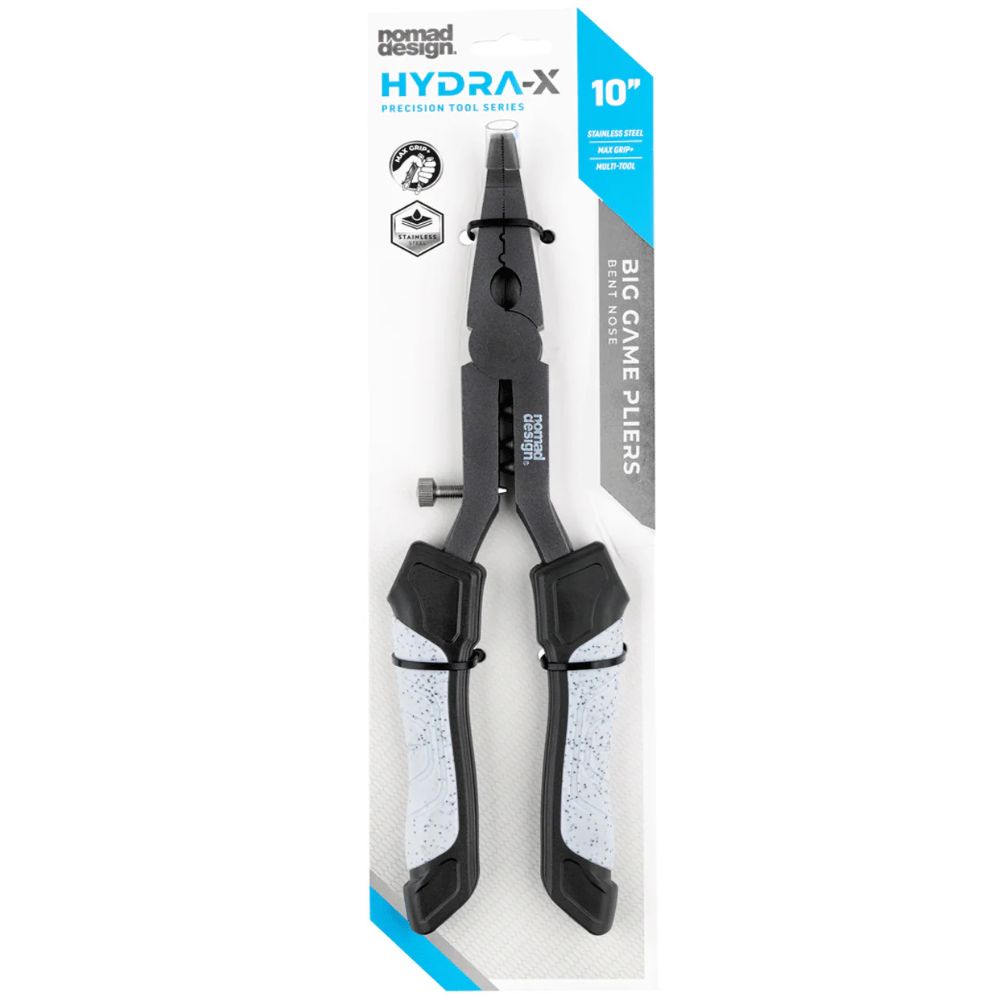 NOMAD DESIGN Offshore Fishing Bent Nose Big Game Pliers HYDRA-X HDRX-10-BGBP - Image 4