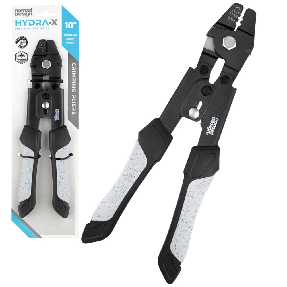 NOMAD DESIGN Offshore Fishing Pro-Level Crimping Pliers HYDRA-X HDRX-10-BGCP