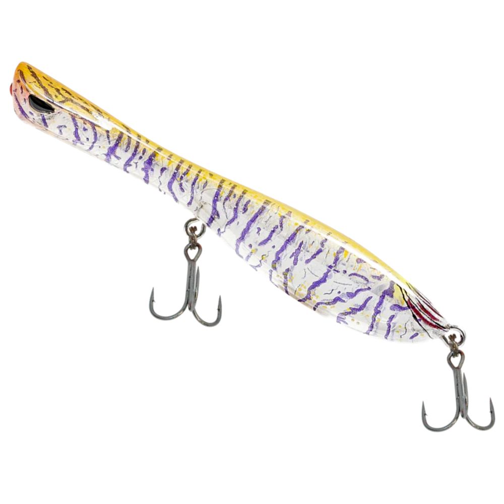 NOMAD DESIGN Topwater Pencil Popper Lure DARTWING 90 Holographic Purple Shrimp - Image 2