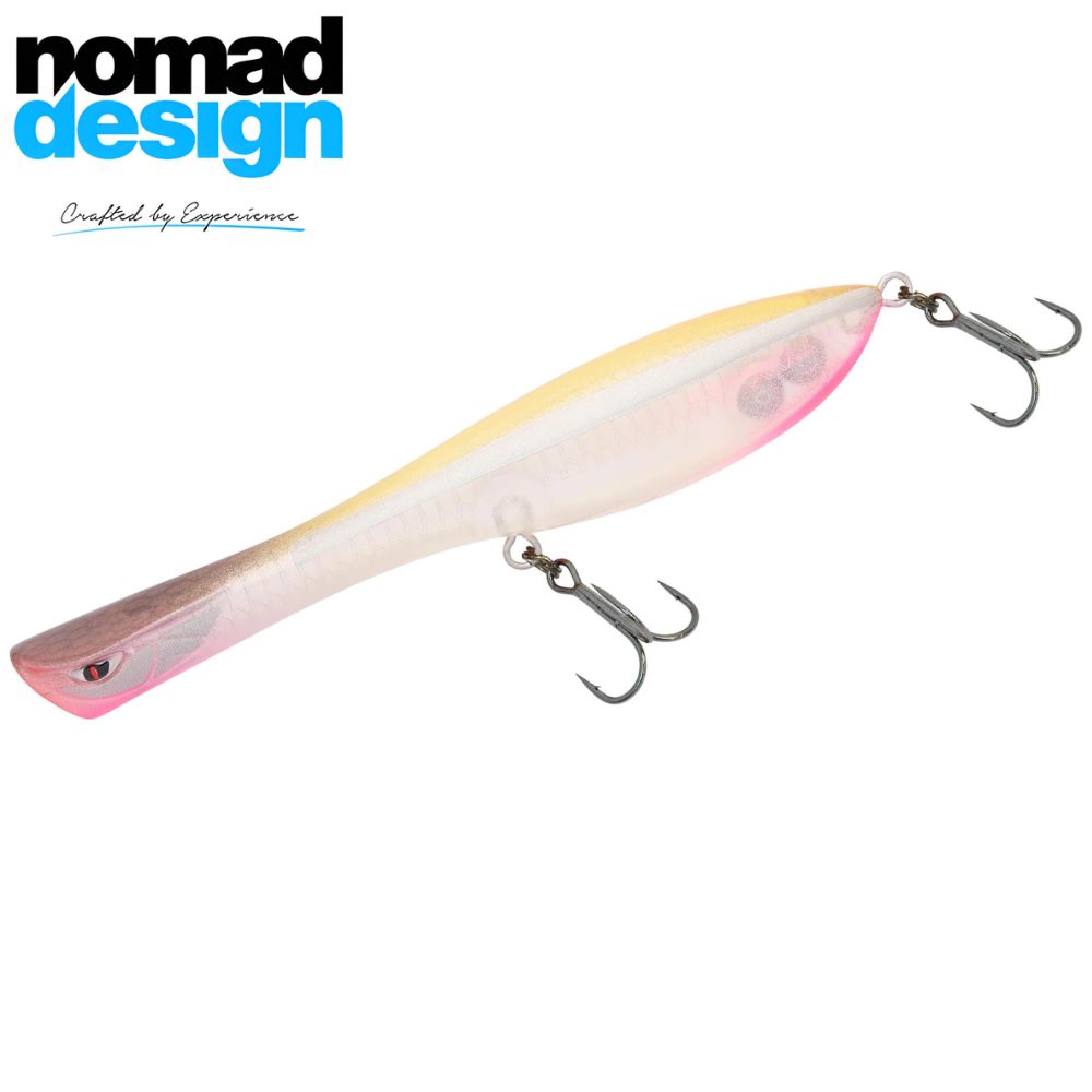 NOMAD DESIGN Topwater Pencil Popper Lure DARTWING 90 Yellow Smelt Shad