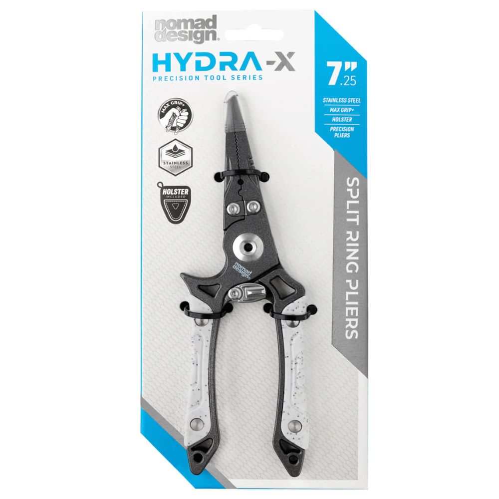 NOMAD DESIGN Offshore Fishing Stainless Steel Split Ring Pliers HYDRA-X HDRX-725-SRP - Image 5