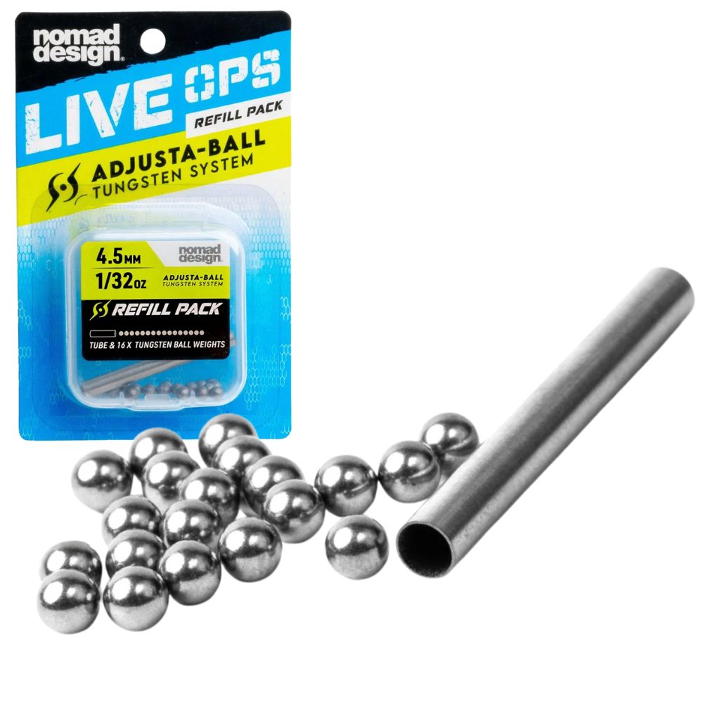 NOMAD DESIGN Weight Insert System LIVE OPS TUNGSTEN ADJUSTA-BALL PACK 4.5