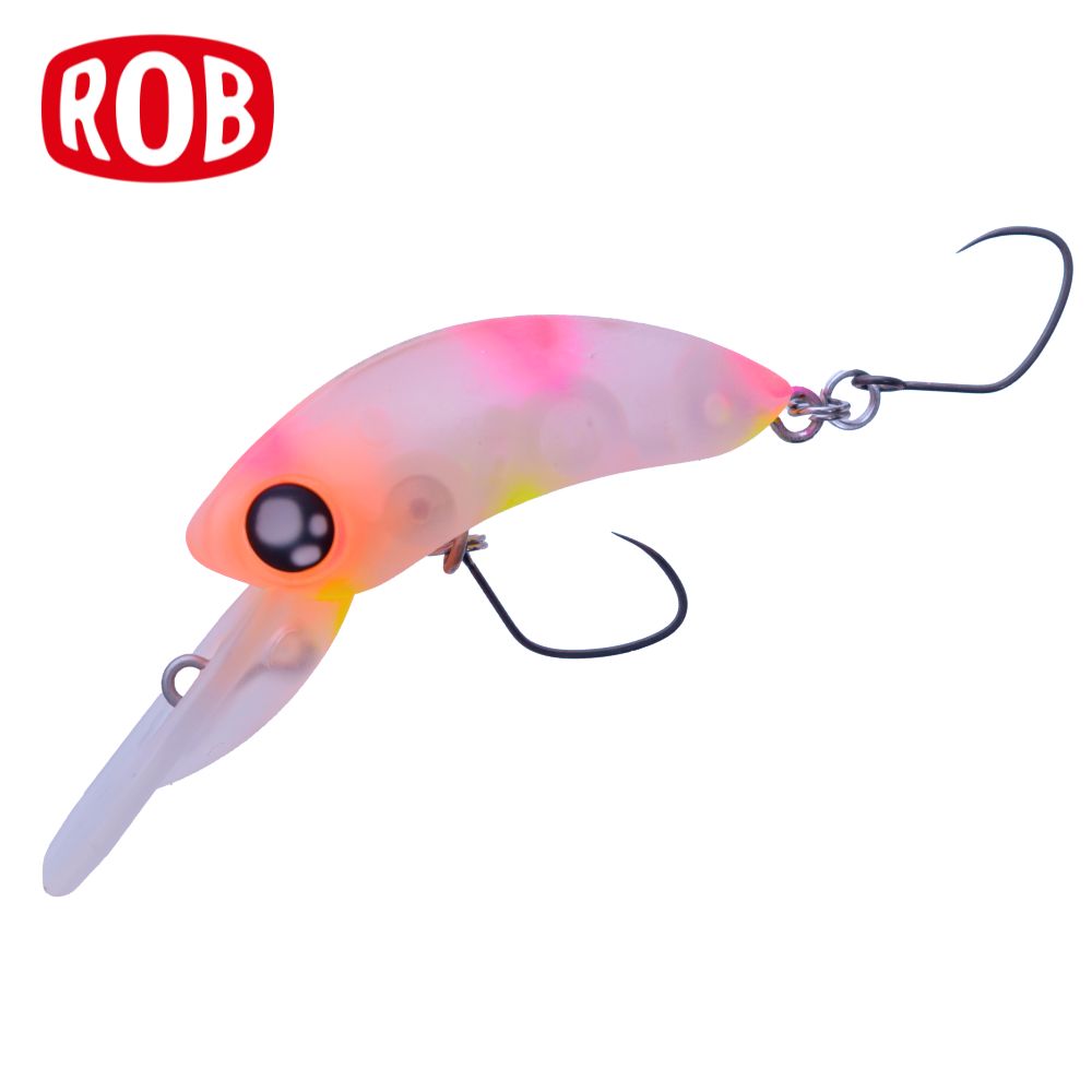 ROB Trout Area Fishing Floating Crankbait Lure MOST BARBIE HALF F