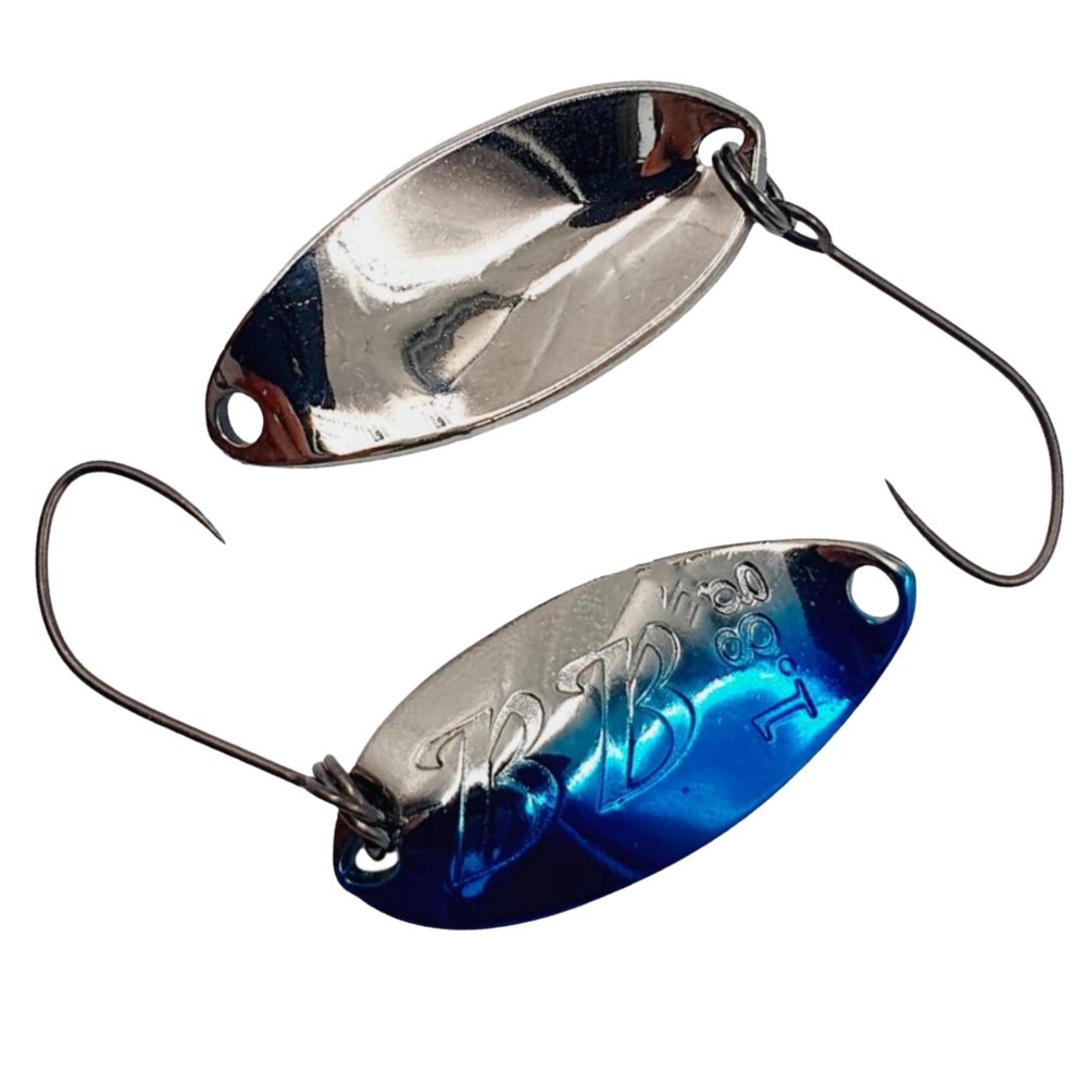 ValkeIN Trout Fishing Metal Spoon Lure BLACK BLAST 1.8g - Image 4