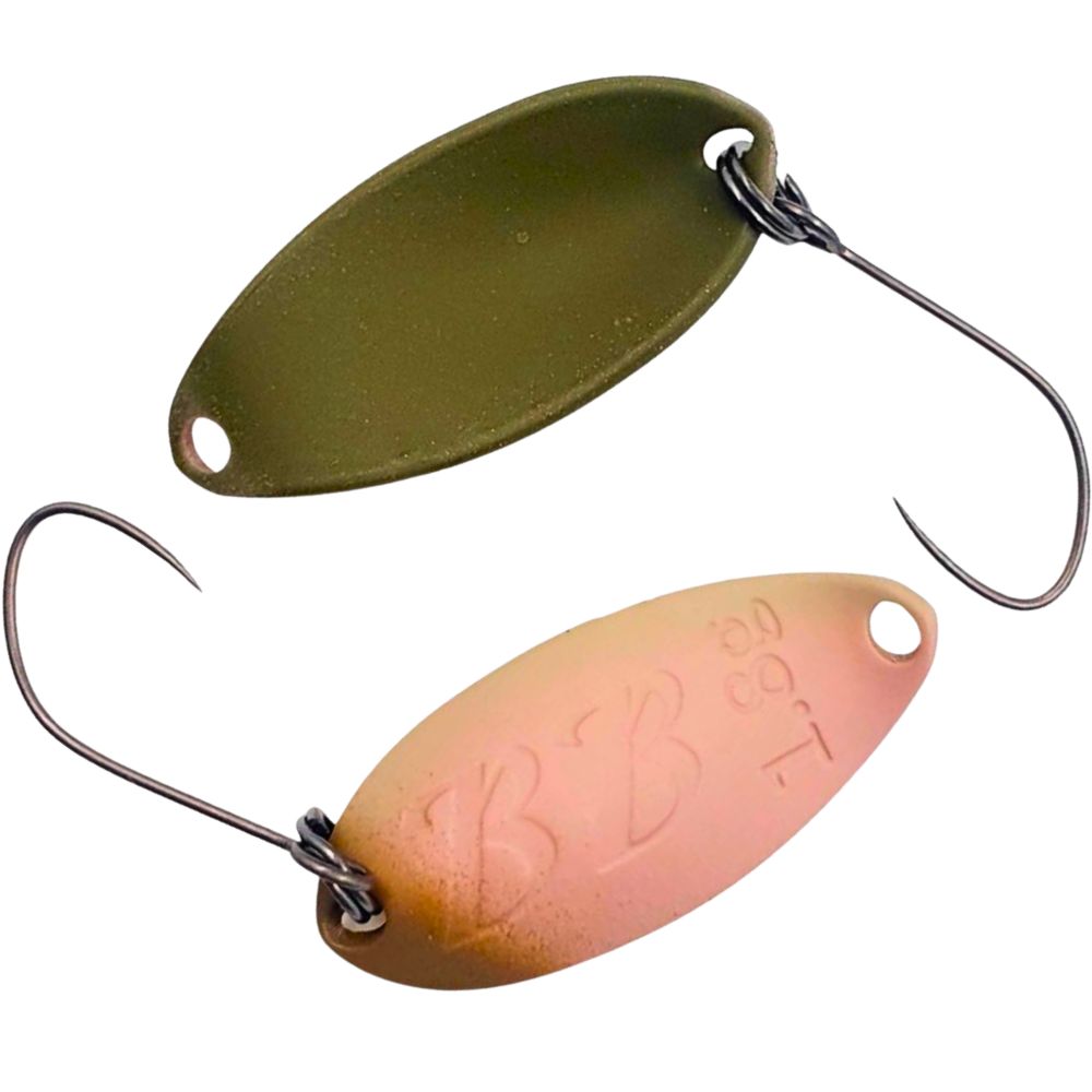 ValkeIN Trout Fishing Metal Spoon Lure BLACK BLAST 1.8g - Image 8