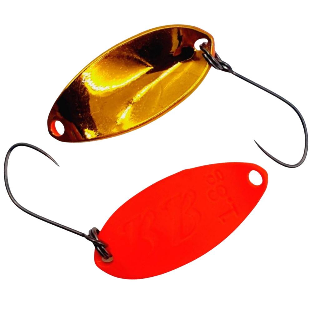 ValkeIN Trout Fishing Metal Spoon Lure BLACK BLAST 1.8g - Image 10