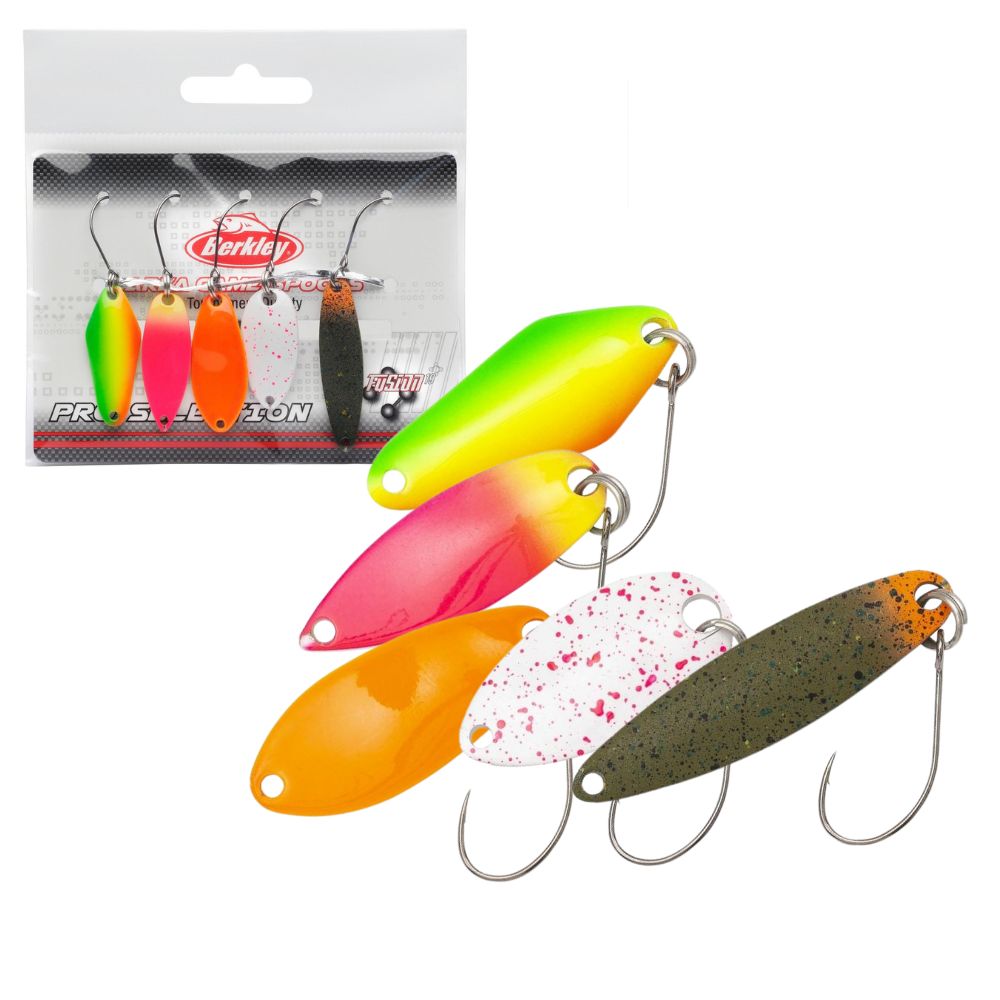 BERKLEY Trout Area Fishing Spoons Set AREA GAME 5 Pack