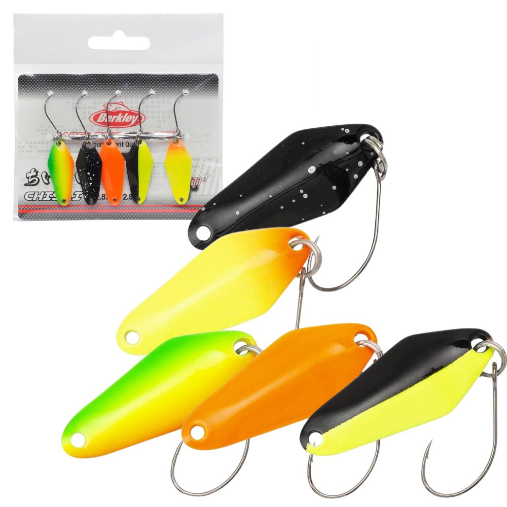 BERKLEY Trout Area Fishing Spoons Set CHISAI 5 Pack