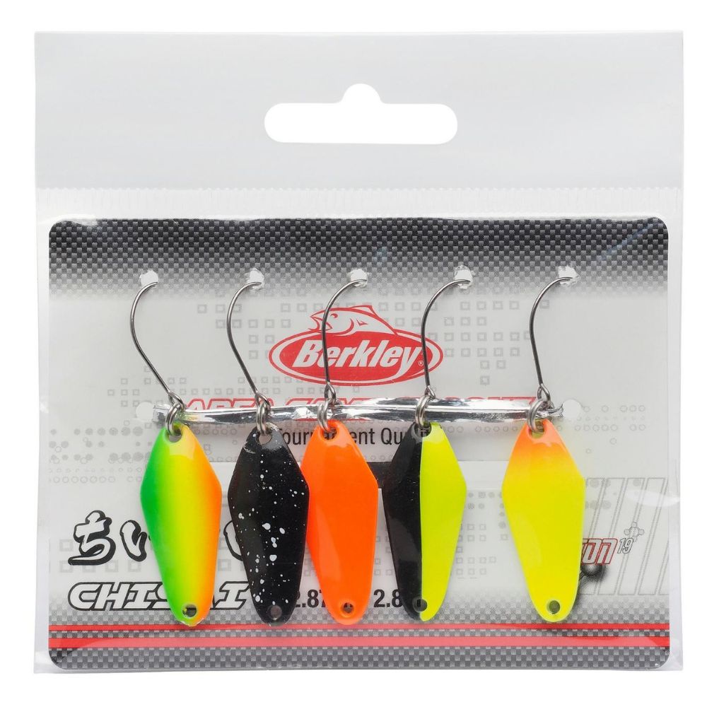 BERKLEY Trout Area Fishing Spoons Set CHISAI 5 Pack - Image 3