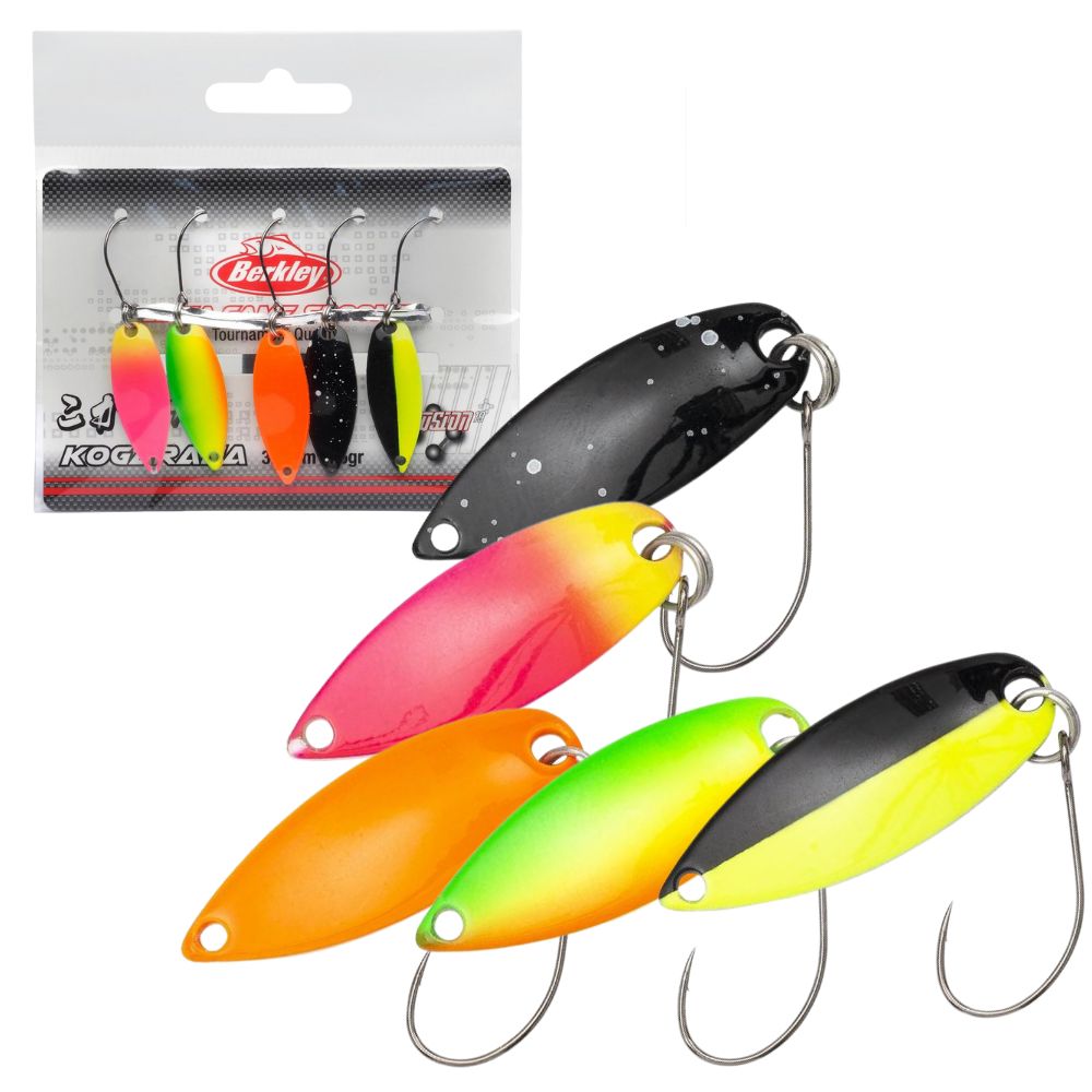 BERKLEY Trout Area Fishing Spoons Set KOGARANA 5 Pack