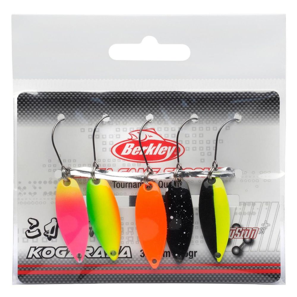 BERKLEY Trout Area Fishing Spoons Set KOGARANA 5 Pack - Image 3