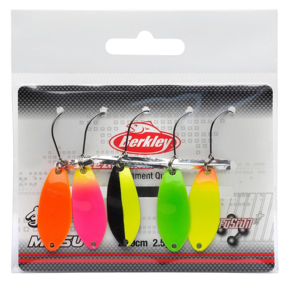BERKLEY Trout Area Fishing Spoons Set MASU 5 Pack - Image 3