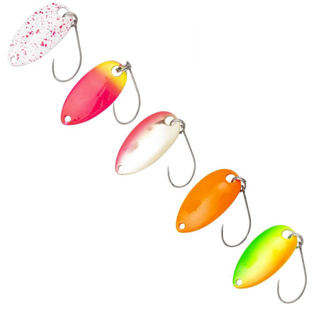 BERKLEY Trout Area Fishing Spoons Set RORU 5 Pack - Image 2