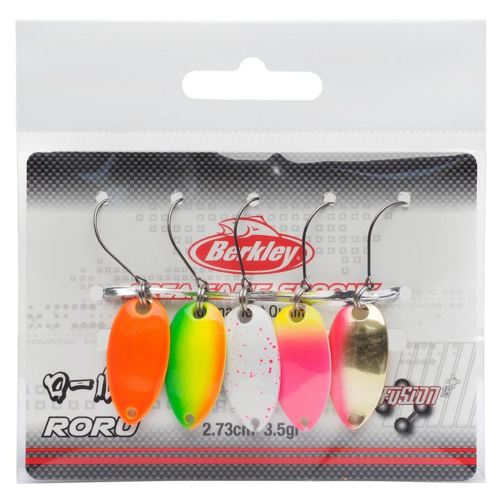 BERKLEY Trout Area Fishing Spoons Set RORU 5 Pack - Image 3