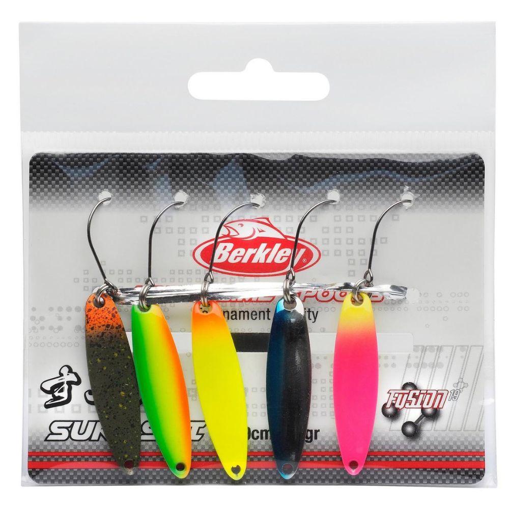 BERKLEY Trout Area Fishing Spoons Set SUKOSHI 5 Pack - Image 3