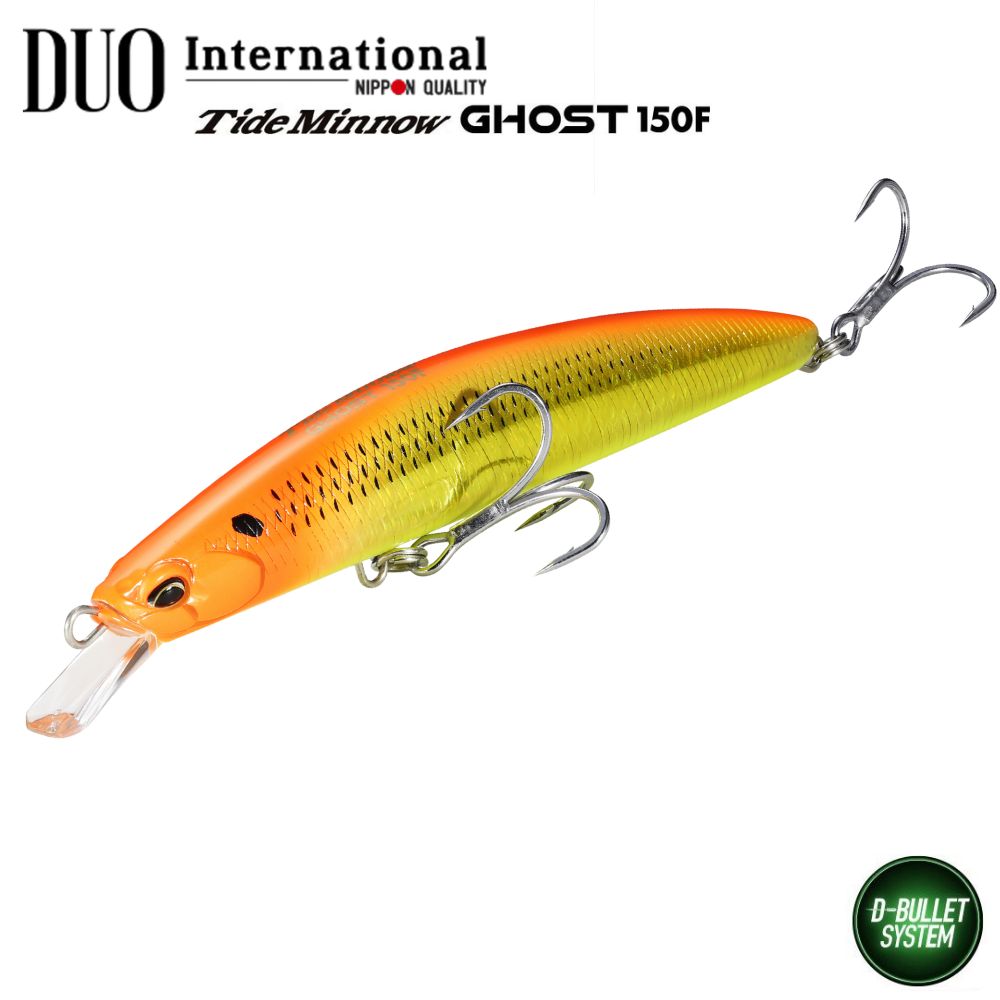 DUO Saltwater Floating Jerkbait Minnow Lure TIDE MINNOW GHOST 150F