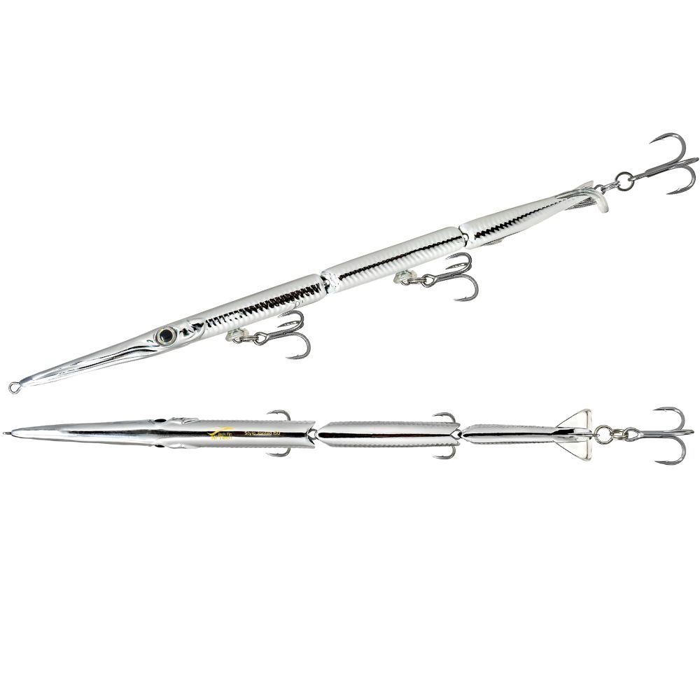 JACK FIN High Tech Needlefish Swimbait Lure JOINTED STYLO 150 - Image 7