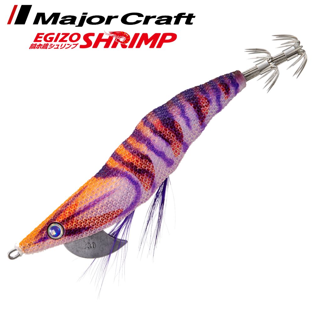 MAJOR CRAFT Squid Fishing EGI Lure EGIZO SHRIMP 3.0