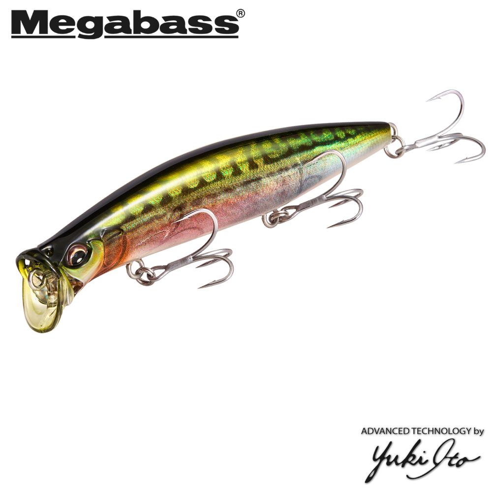 MEGABASS Saltwater Fishing Topwater Wake-Bait Lure KIRINJI 120