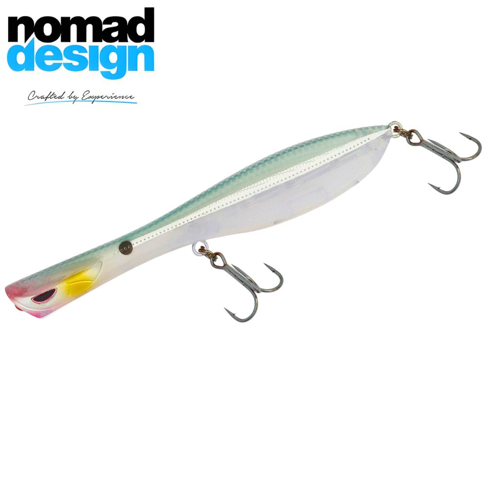 NOMAD DESIGN Topwater Pencil Popper Lure DARTWING 90 Holo Ghost Shad