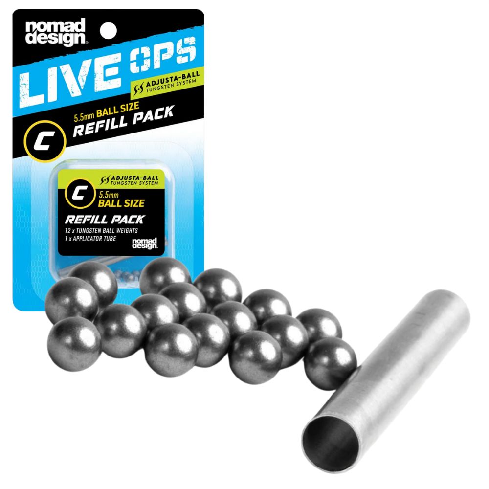 NOMAD DESIGN Weight Insert System LIVE OPS TUNGSTEN ADJUSTA-BALL PACK 5.5