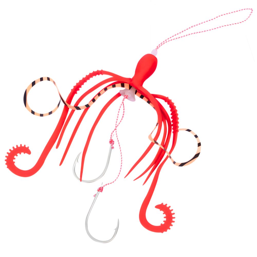 NS BLACK HOLE Rubber Jigging Soft Bait Assist COD LAVA SQUID SET - Image 6