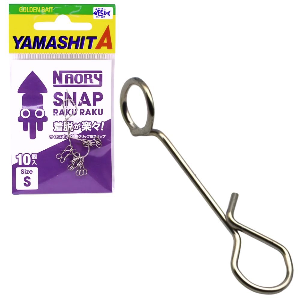 YAMASHITA Squid Fishing Hi Quality Eging NAORY SNAP RAKURAKU