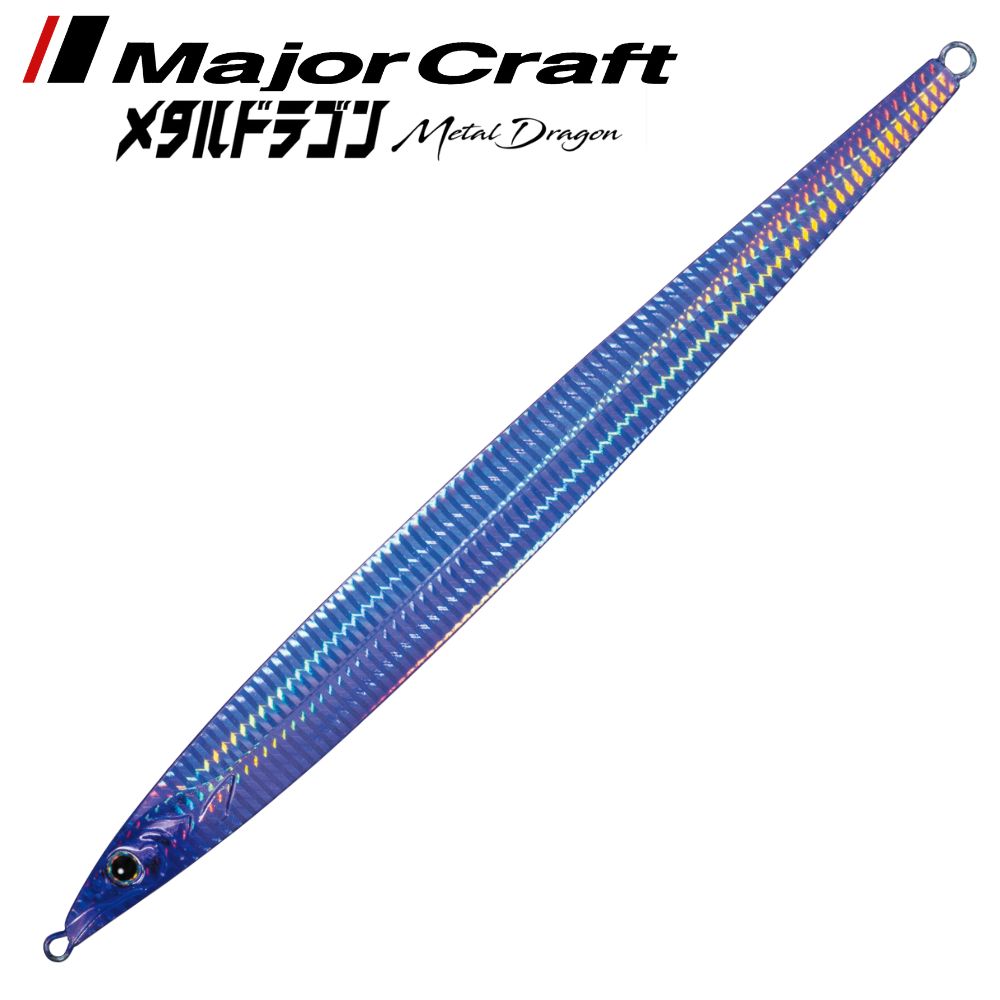 MAJOR CRAFT Saltwater Vertical Jigging Lure METAL DRAGON 300g Chameleon Silver
