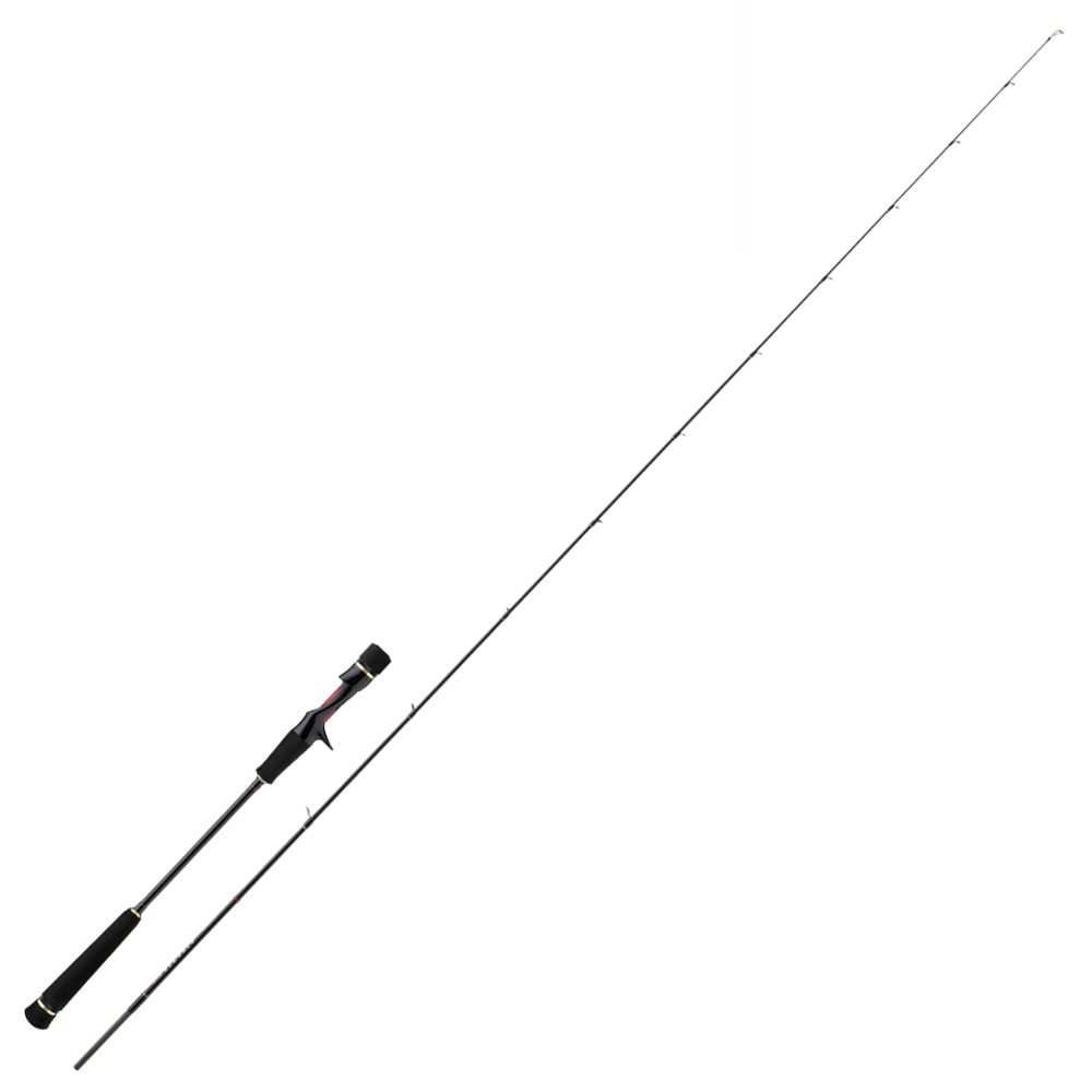 MAJOR CRAFT Rubber Jigging Baitcasting Solid Tip Rod RED BACK BEND GAME RBBG-B66L - Image 2