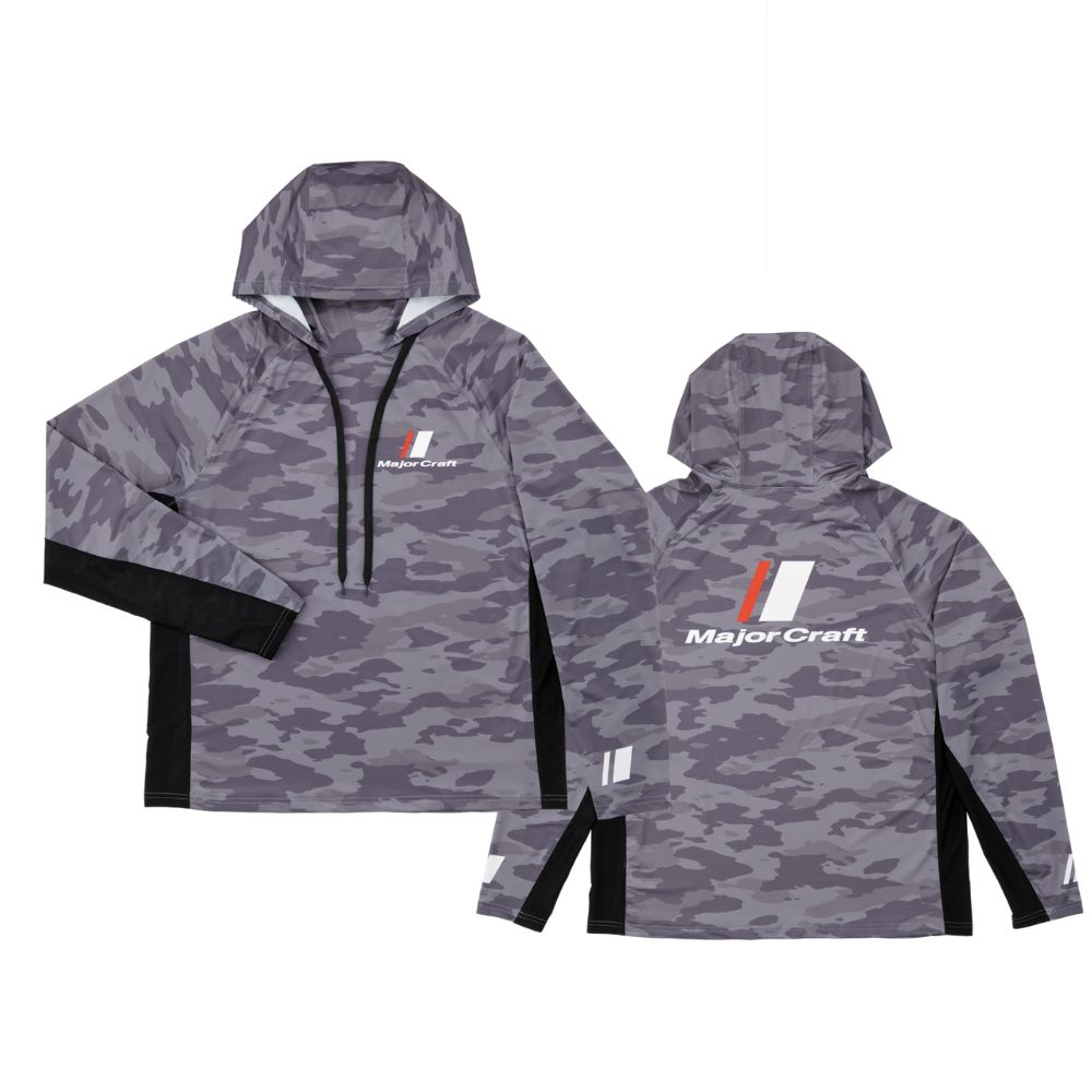 MAJOR CRAFT Fishing Outwear SUN PROTECTION SUMMER HOODIE Dark Gray