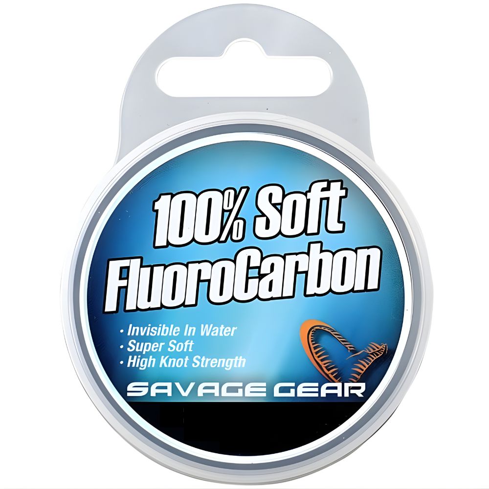 SAVAGE GEAR Fishing High Quality 100% Soft FluoroCarbon Line