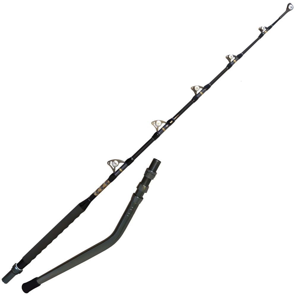 SHIMANO Big Game Fishing Rod Bent Butt TYRNOS TROLLING 2.13m 7'0" 130lb 1+1pc - Image 2