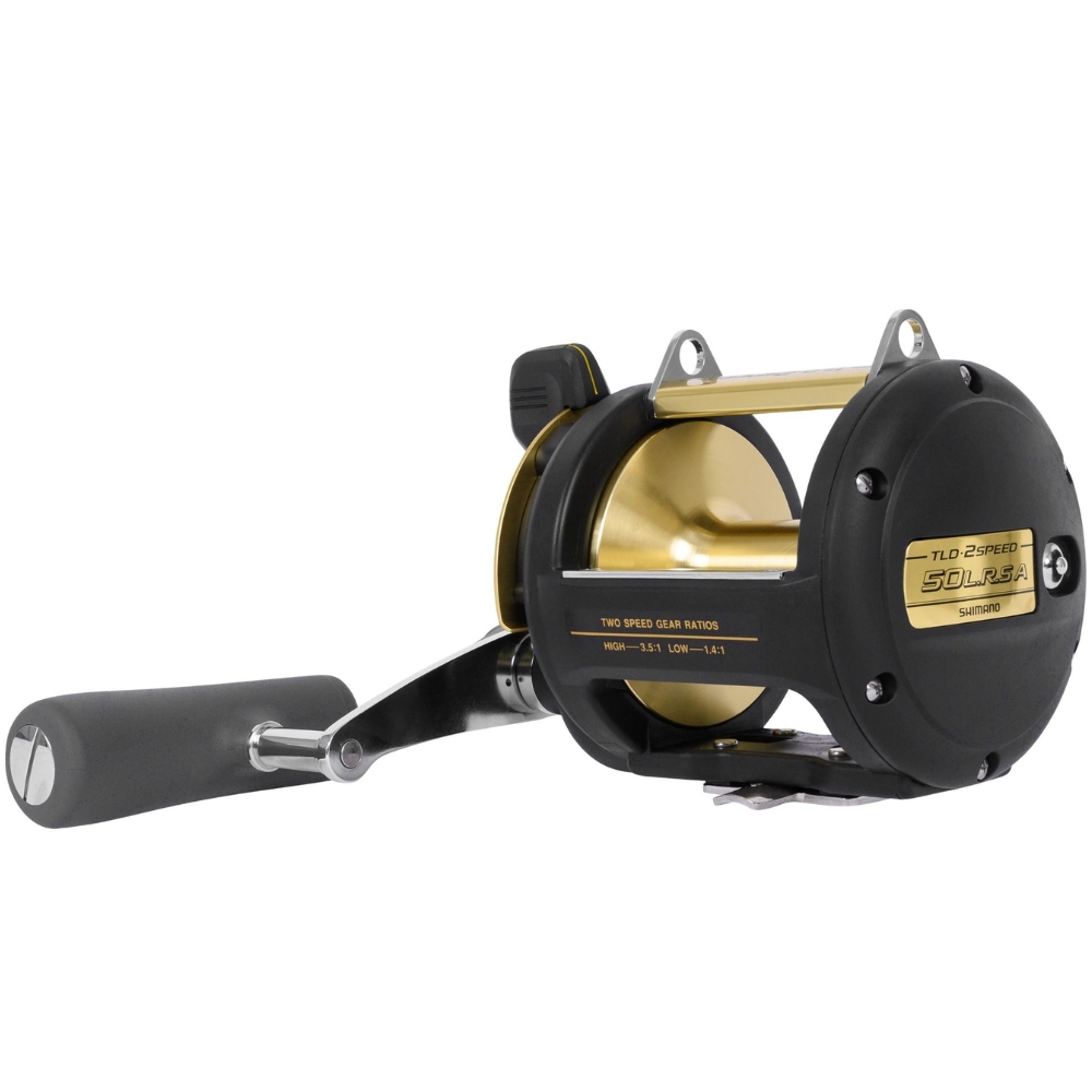 SHIMANO Saltwater Game Fishing Conventional Lever Drag 2 Speed Reel TLD II A 50LRSA - Image 3