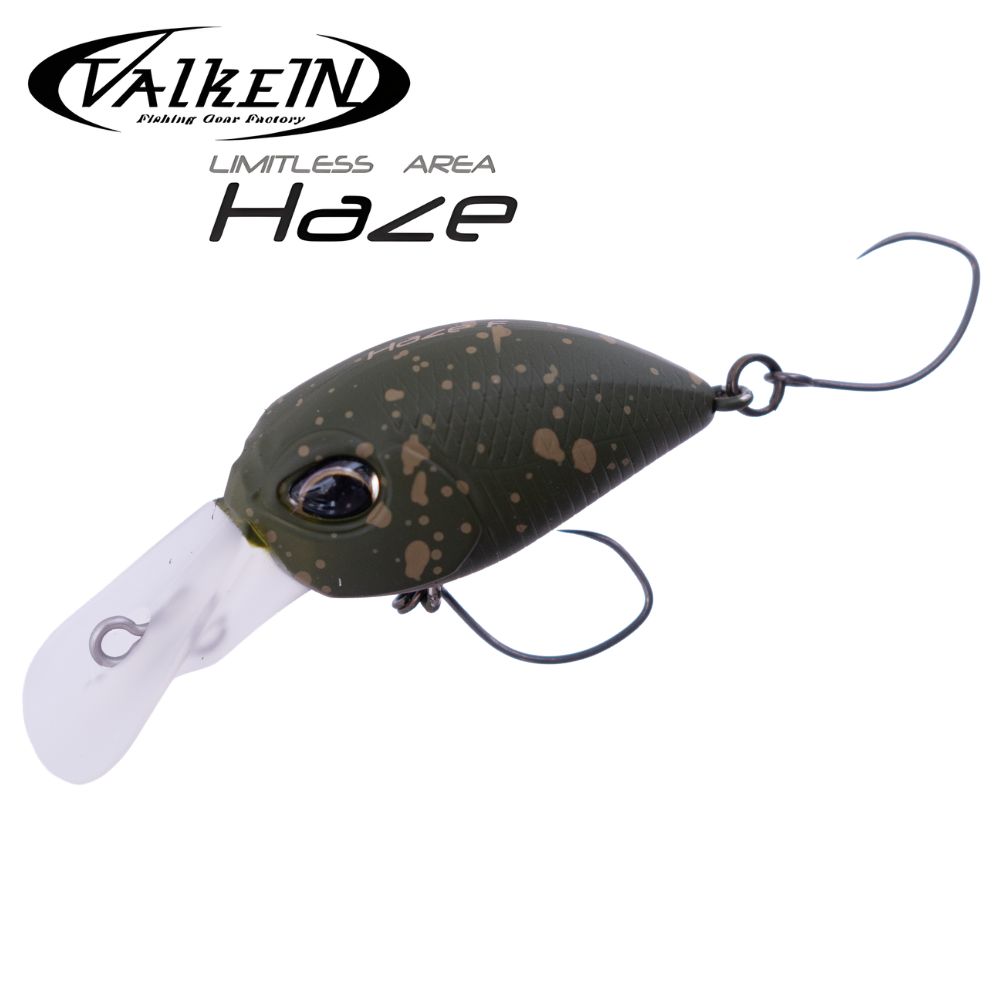VALKEIN Finesse Trout Area Fishing Floating Crankbait Lure HAZE F