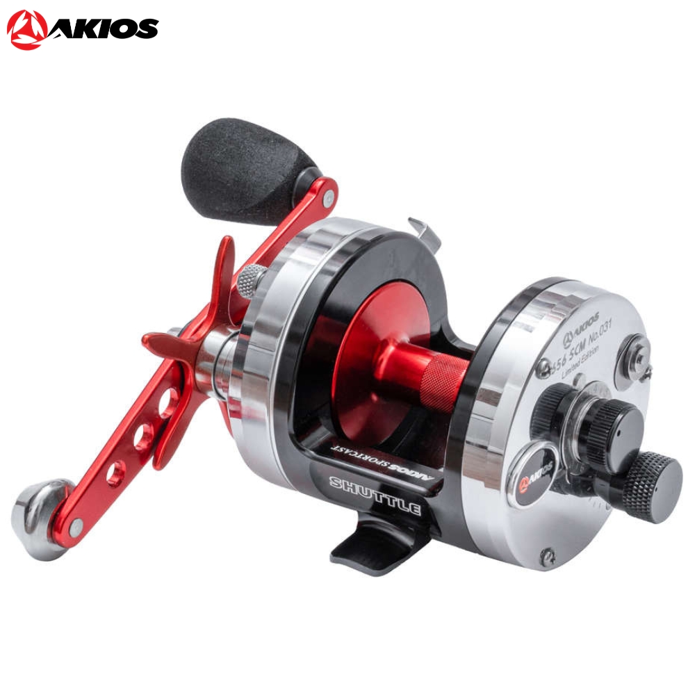 AKIOS Fishing Righthanded Casting Reel Shuttle 656 SCM Special Edition