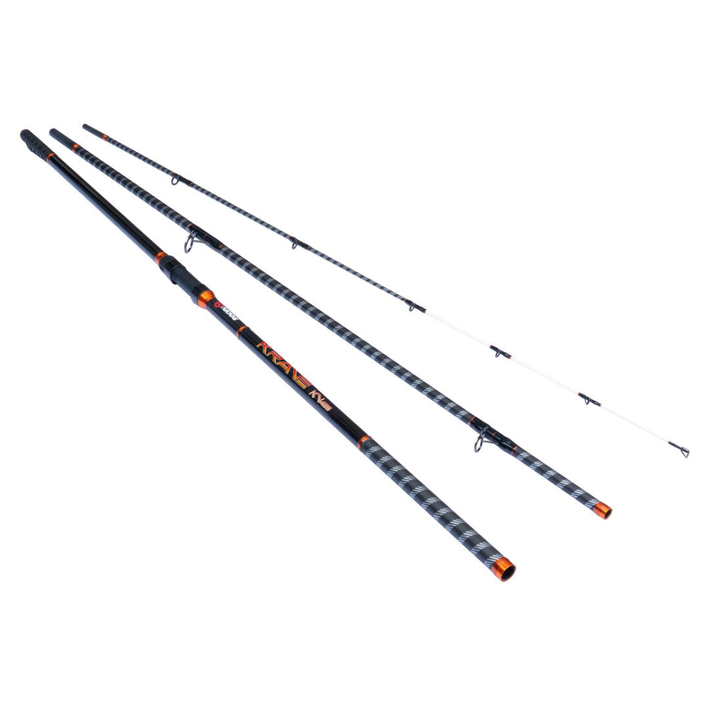 AKIOS Saltwater Fishing Surfcasting Three Piece Beach and Estuary Rod KRAVE SX420 - Image 8