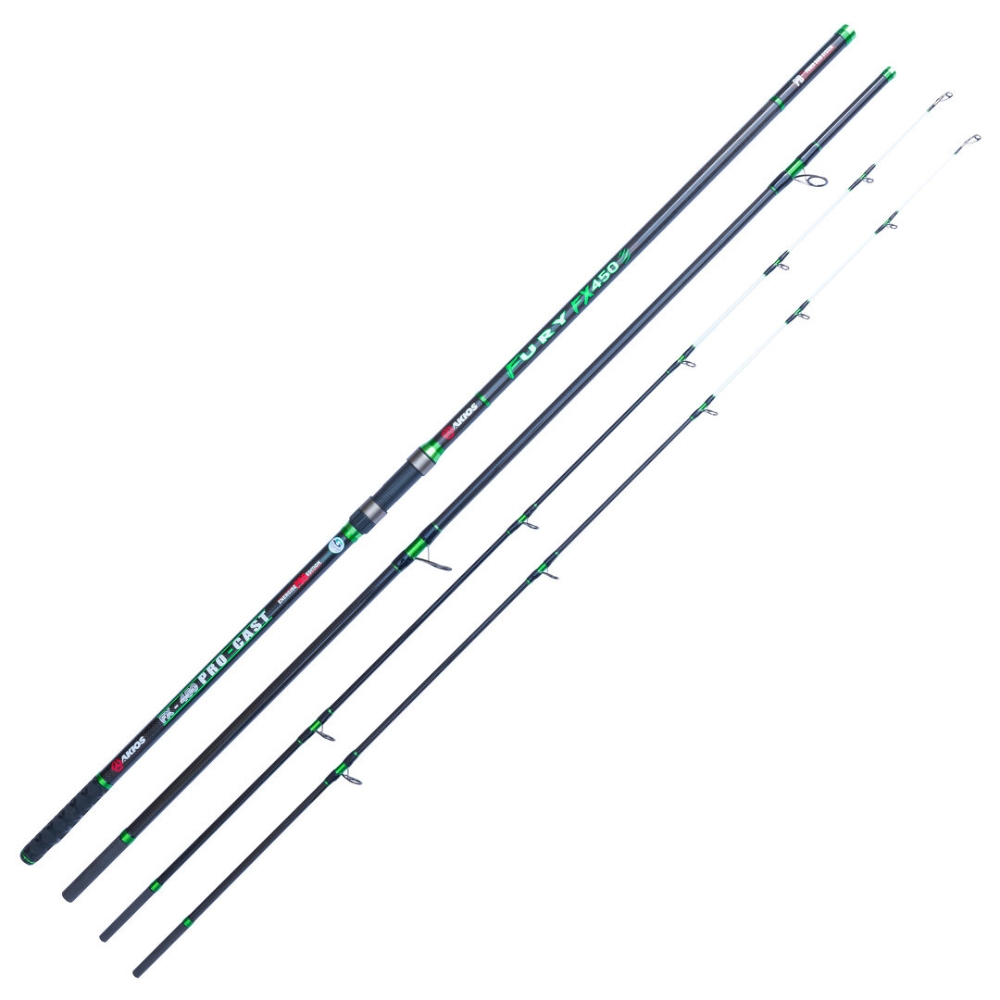AKIOS Saltwater Fishing Surfcasting Twin Tipped Rod FURY FX450 TT 4.5m/15ft - Image 4