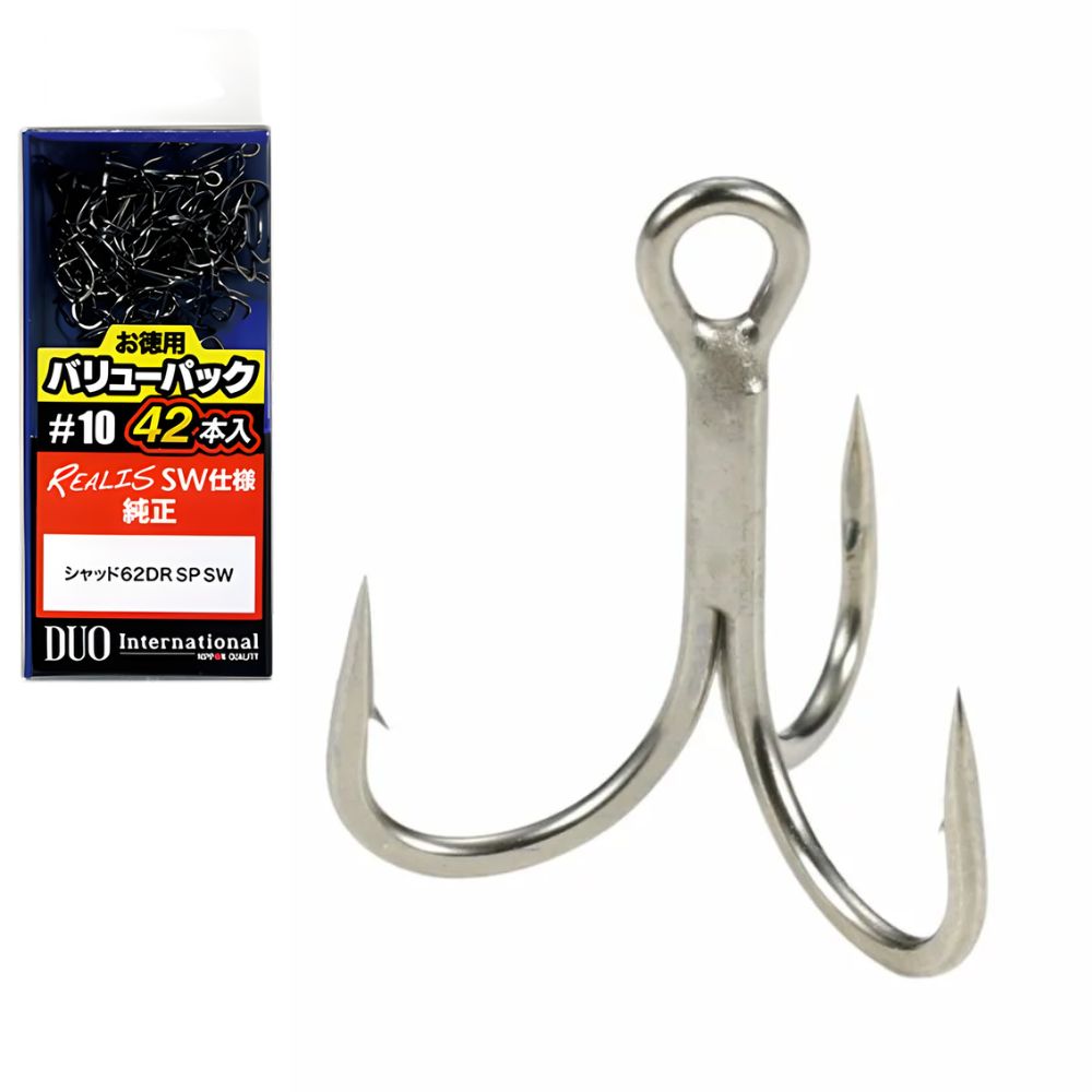 DUO Saltwater Fishing Original Treble HOOK Valued-Pack - Image 7