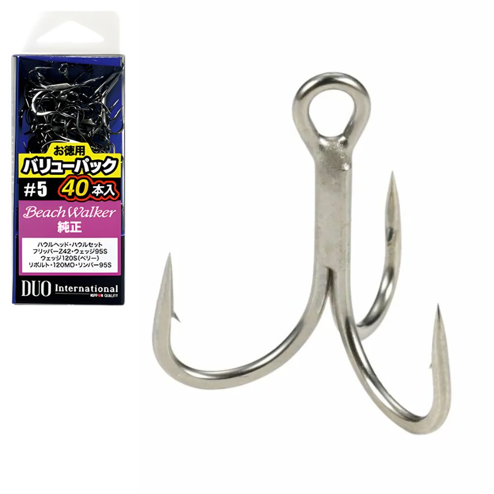 DUO Saltwater Fishing Original Treble HOOK Valued-Pack - Image 3