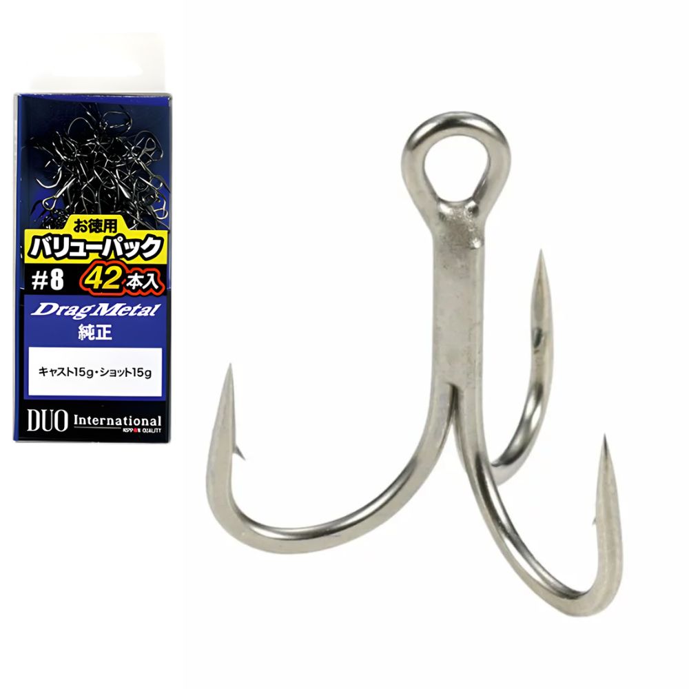 DUO Saltwater Fishing Original Treble HOOK Valued-Pack - Image 6