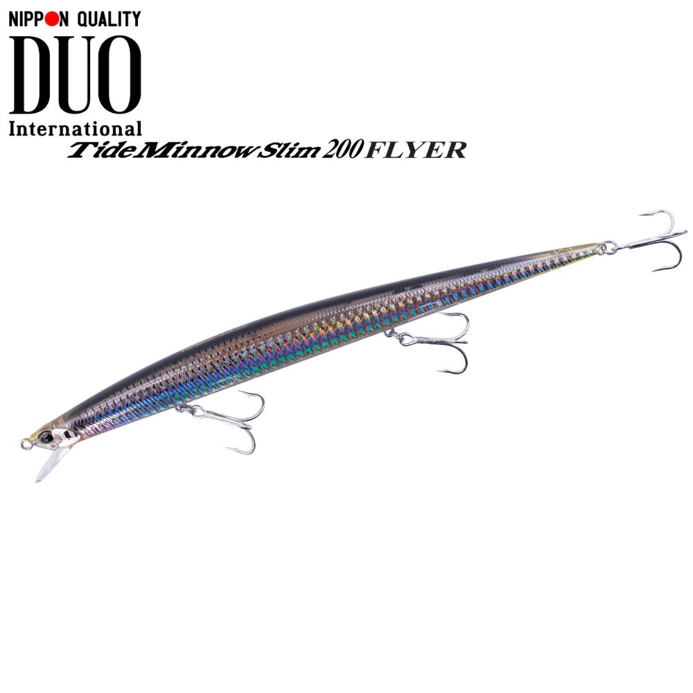DUO Ultimate Long Minnow Sinking Lure TIDE MINNOW SLIM FLYER 200 CHN0157 Waka Mullet